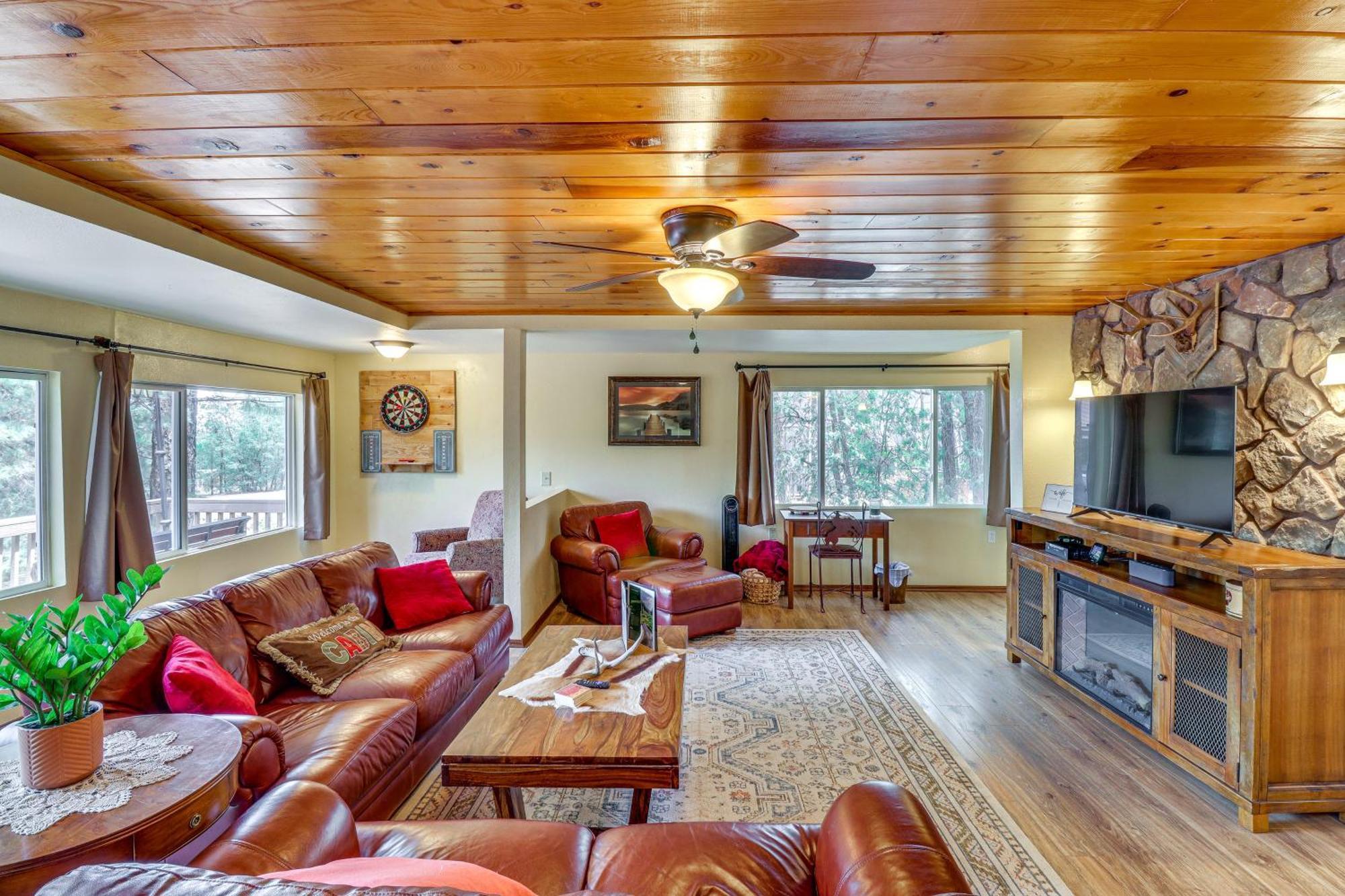 Show Low Cabin With Bbq And Fire Pit Pets Welcome! Esterno foto