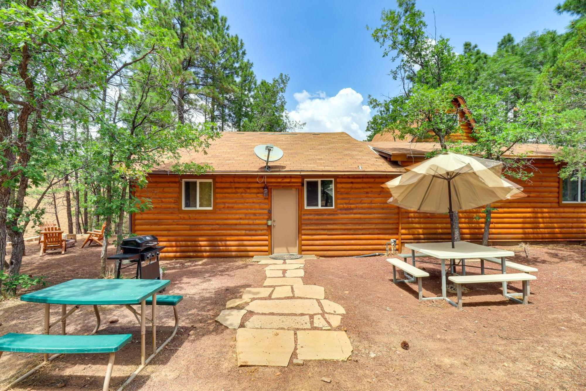 Show Low Cabin With Bbq And Fire Pit Pets Welcome! Esterno foto
